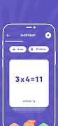 Math Quiz - calculation game capture d'écran 7