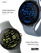ACRO Cube2 Digital Watchface imagem de tela 3