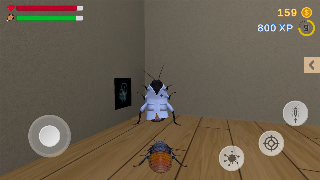 برنامه‌نما Beetle Cockroach Simulator عکس از صفحه