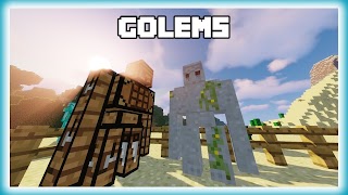 Golems Mod for Minecraft screenshot 1