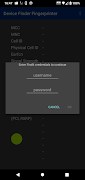 1 Schermata Ericsson Location Recorder