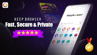 KeepBrowser: Fast & private 海报