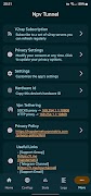 برنامه‌نما Npv Tunnel V2ray/SSH عکس از صفحه
