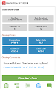 Infor EAM Mobile Fleet syot layar 2