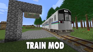 Train Mod for Minecraft PE تصوير الشاشة 3