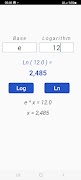 Logarithm Calculator 截圖 3