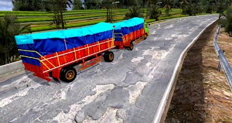 Mod Bussid Jalanan Rusak syot layar 1