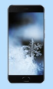برنامه‌نما Snowflake background عکس از صفحه