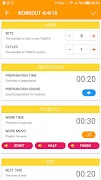 Tabata timer with music स्क्रीनशॉट 5