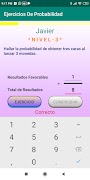 Probabilidad تصوير الشاشة 2