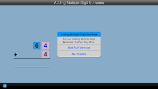 Adding Multiple Digit Numbers Lite Version ภาพหน้าจอ 4