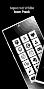Square White - Icon Pack পোস্টার