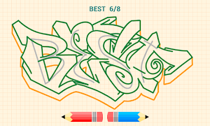 Cara menggambar grafiti screenshot 4