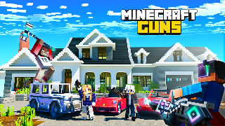 Gun Mod for Minecraft PE poster