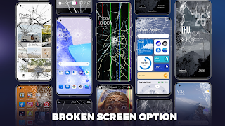 Broken Screen Pranks captura de pantalla 4