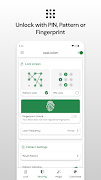 2 Schermata App Lock: blocco app, PIN