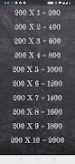 Math Table 1 to 200 screenshot 3
