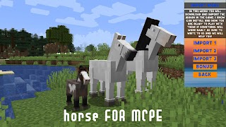4 Schermata Horse Mod for Minecraft PE