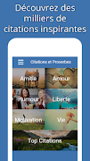 Citations et Proverbes poster