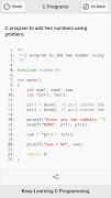 350+ C Programming Examples تصوير الشاشة 7