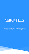 Clock Plus - Fullscreen Digita poster
