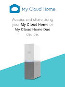 برنامه‌نما My Cloud Home عکس از صفحه