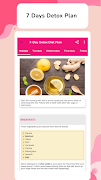 Detox diet plan:Lose fat fast captura de pantalla 3