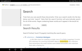 Python 3.7.4 Offline Docs - An 스크린샷 7