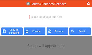Base64 Encoder/Decoder ภาพหน้าจอ 3