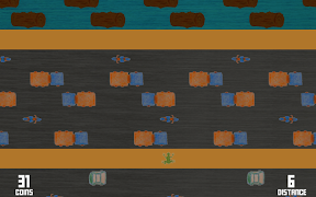 4 Schermata Infinite Frog Crossing