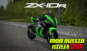 Mod Bussid Motor Ninja ZX25R スクリーンショット 1