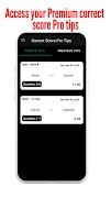Correct Score Pro Tips screenshot 3