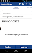 Random Word Dictionary 截图 1