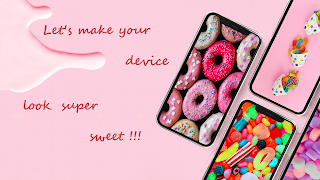 Snoep Achtergronden-poster