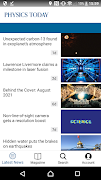Physics Today captura de pantalla 1