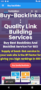Buy Backlinks poster