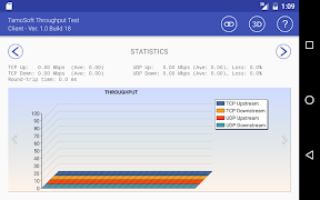 Throughput Test Client capture d'écran 4