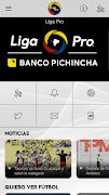 LigaPro Ecuador screenshot 1