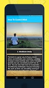 How To Control Mind تصوير الشاشة 4