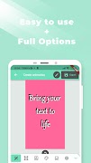 برنامه‌نما Render animated text to video عکس از صفحه