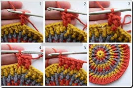 DIY Tutorial Merajut syot layar 5