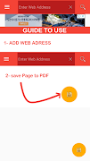 WEB TO PDF Plakat