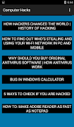 Computer Hacks स्क्रीनशॉट 1