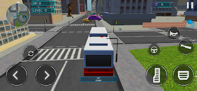 Traffic Bus Driver Simulator पोस्टर