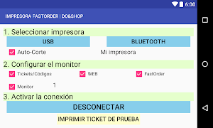 برنامه‌نما FastOrder Impresora عکس از صفحه
