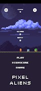 Pixel Aliens Poster
