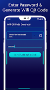 2 Schermata WiFi QR Code Generator & Scann