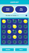 برنامه‌نما Lights out - solution عکس از صفحه