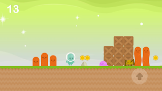 Alien Runner Game captura de pantalla 1