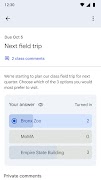 Google Classroom screenshot 5